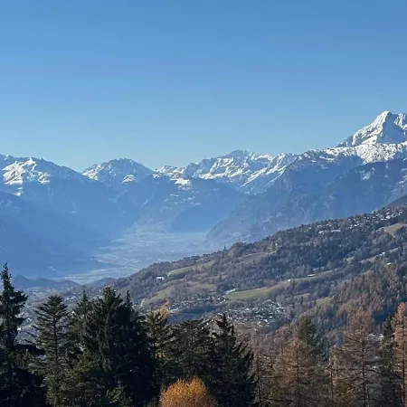Appartement Résidence Robin Des Bois, Crans-montana, Luxueux Avec Vue Imprenable